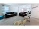 Upstairs sitting area featuring neutral paint, plush seating and carpet at 1181 Lone Palm Way, St Cloud, FL 34771