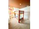 A bunk bed with sturdy wood frame sits in a bedroom with cartoon-themed wall decor at 2386 Rama Dr, Kissimmee, FL 34746