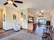 The living room has an open layout that seamlessly flows into the dining area at 3110 Short Leaf Pine Ct, Kissimmee, FL 34746