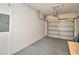 Clean, functional garage space with a functional garage door, ready for parking and storage at 3151 Sinclair St # 104, Orlando, FL 32835