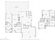 Detailed floor plan showcasing layout with living spaces, bedrooms, bathrooms, and garage at 3170 Zaharias Dr, Orlando, FL 32837