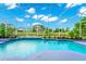 Enjoy a refreshing swim in this beautiful screened-in pool with a tranquil view at 3170 Zaharias Dr, Orlando, FL 32837