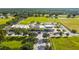 Charming shops and offices with a beautiful, expansive green space at 3378 Sagebrush St, Harmony, FL 34773
