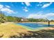 Community basketball court with seating, providing recreational opportunities at 3378 Sagebrush St, Harmony, FL 34773