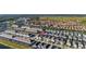 Community aerial view showcases the neighborhood with a clear view of the home's location at 7184 Oakmoss Loop, Davenport, FL 33837