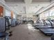 Spacious gym featuring modern exercise equipment and natural light at 7184 Oakmoss Loop, Davenport, FL 33837