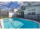Relaxing screened-in pool, perfect for enjoying the outdoors in a comfortable setting at 7184 Oakmoss Loop, Davenport, FL 33837