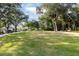 This is an aerial view of a park with lots of trees in the community at 1047 Banks Rose St, Kissimmee, FL 34747
