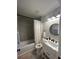 Bathroom featuring an updated vanity, a shower/tub, and modern fixtures at 1407 Noble Pl, Orlando, FL 32801