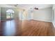 Large living room featuring wood flooring and plenty of natural light at 2150 Emperor Dr., Kissimmee, FL 34744