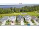 Aerial view of home at 3138 Dark Sky Dr near Buck Lake at 3138 Dark Sky Dr, St Cloud, FL 34773