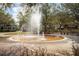 Interactive water fountain area surrounded by benches and walkways at 3428 Sagebrush St, St Cloud, FL 34773