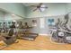 On-site gym equipped with treadmills, elliptical machines, and a recumbent bike for convenient fitness options at 3428 Sagebrush St, St Cloud, FL 34773