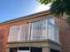 Enjoy outdoor living on this private balcony with a view of the building's architecture at 492 Banyon Tree Cir # 204, Maitland, FL 32751