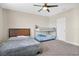 Comfortable bedroom featuring both a double bed and a bunkbed, ideal for children or guests at 527 Amadoras Way, St Cloud, FL 34771