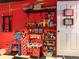 A playful and whimsical game room displays fun kid-themed decor and toy storage solutions at 550 Canary Island Cir, Davenport, FL 33837