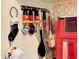 Unique Mickey Mouse-themed kitchen features charming decorative cooking utensils and appliances at 550 Canary Island Cir, Davenport, FL 33837