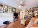 Living room with neutral walls and tile flooring at 1011 Dampierre Ct, Kissimmee, FL 34759