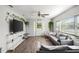 Spacious living room with modern design and hardwood flooring at 1024 Cohassett Ave, Lake Wales, FL 33853