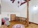 Comfortable loft space with hardwood floors, cozy seating, and a charming rug at 1850 Orangewood Ave, St Cloud, FL 34772