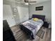 Charming bedroom with neutral paint, ceiling fan, and spacious closet at 2531 Old Kent Cir, Kissimmee, FL 34758