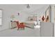 Bright bedroom with large windows, ensuite bath and neutral decor at 2642 Gild Dust Cir., Kissimmee, FL 34744