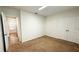 Bedroom with neutral carpeting and a double door closet at 2922 Crest Dr, Kissimmee, FL 34744