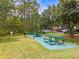 Community recreation area with picnic tables and charcoal grills for outdoor cooking at 3060 Pirates Retreat Ct # 309, Kissimmee, FL 34747