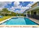 Sparkling pool and spa with backyard play area, perfect for outdoor fun and relaxation at 420 Burma St, Kissimmee, FL 34747