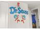 Playful Dr. Seuss themed wall decor in bright colors for a whimsical touch at 420 Burma St, Kissimmee, FL 34747