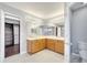 Bathroom boasts double sinks, vanity, and a separate toilet area at 5768 Los Palma Vista Dr, Orlando, FL 32837