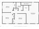 Detailed floor plan of the home's second floor layout, showcasing room dimensions and features at 6080 Fender Ct, Orlando, FL 32837