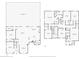 Detailed floorplan showcasing the layout of the two-story home with measurements and room names at 8571 La Isla Dr, Kissimmee, FL 34747