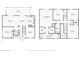 Two-story layout including bedrooms, living room, kitchen, dining room, lanai, and bathrooms at 102 Royalty Cir, Sanford, FL 32771