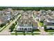 Aerial view of the home showcasing its location within a vibrant community at 1850 Treasure Cv, Celebration, FL 34747