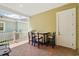 Outdoor patio with brick flooring, built-in bar area and outdoor seating at 1850 Treasure Cv, Celebration, FL 34747