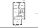 Second floor floorplan features bedrooms, bathrooms, a laundry, and a loft at 3319 Rodrick Cir, Orlando, FL 32824