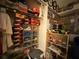 Walk-in closet with shelving for shoe and accessories storage at 622 Dromedary Ct, Kissimmee, FL 34759
