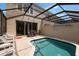 Relax in this screened-in pool area with patio, ideal for enjoying the outdoors at 2322 Silver Palm Dr, Kissimmee, FL 34747