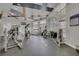 Bright fitness center features modern equipment and large windows for a comfortable workout environment at 3015 Yellow Lantana Ln, Kissimmee, FL 34747