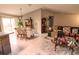 Inviting dining area flows into a comfortable living space, perfect for gatherings and relaxation at 3661 Se 131St Pl, Belleview, FL 34420