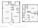 Detailed floor plan showing the layout of the home, including dimensions of each room at 4551 Jonafree Ln # 103, Kissimmee, FL 34746