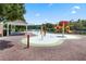 Community splash pad with playground for to enjoy at 4551 Jonafree Ln # 103, Kissimmee, FL 34746