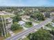 Neighborhood aerial view with mature trees at 673 E Church Ave, Longwood, FL 32750