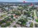 An aerial view of the neighborhood, with Lake Jesup and US 17 visible in the background at 673 E Church Ave, Longwood, FL 32750