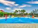 Bright and fun community splash pad for offers a safe and enjoyable water play area during warm weather at 8635 Tallfield Ave, Orlando, FL 32832