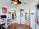 Spacious home office with great natural light at 12445 Bohannon Blvd, Orlando, FL 32824