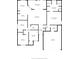 Detailed floor plan showcasing layout, room dimensions, and spatial arrangement of the home at 233 E Cattail, Lake Alfred, FL 33850