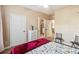 Bright bedroom featuring a ceiling fan and natural light from the window at 3175 Feltrim Pl # 101, Kissimmee, FL 34747