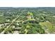 Expansive aerial view of a property surrounded by mature trees, offering serene and private living at 3440 La Salle Ave, St Cloud, FL 34772